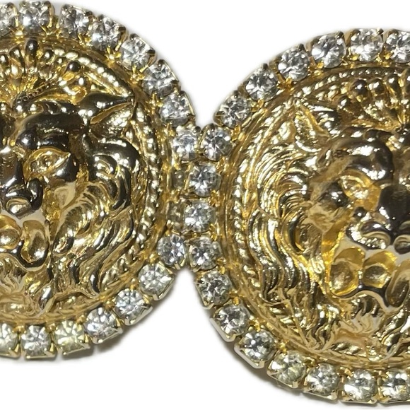 Vintage Lot 3 Pair of Clip On Large Statement Designer Style Earrings Go… - Picture 6 of 7